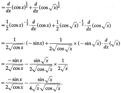 Maharashtra Board 12th Maths Solutions Chapter 1 Differentiation Ex 1.1 33