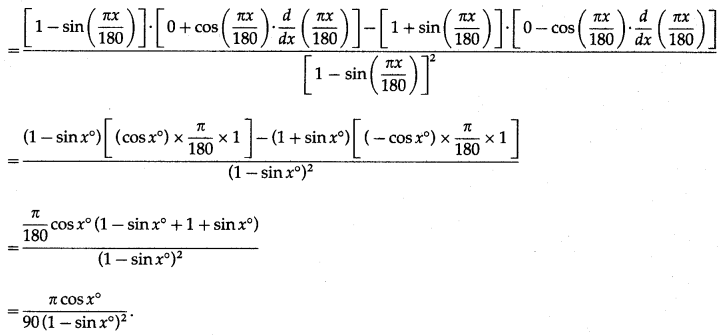 Maharashtra Board 12th Maths Solutions Chapter 1 Differentiation Ex 1.1 36