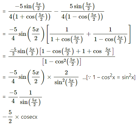 Maharashtra Board 12th Maths Solutions Chapter 1 Differentiation Ex 1.1 45