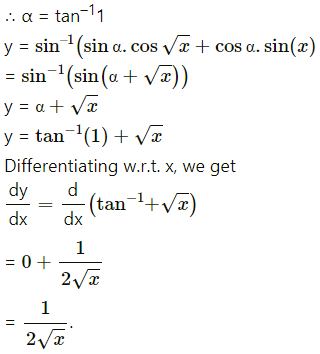 Maharashtra Board 12th Maths Solutions Chapter 1 Differentiation Ex 1.2 57