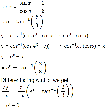 Maharashtra Board 12th Maths Solutions Chapter 1 Differentiation Ex 1.2 66
