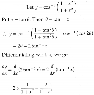 Maharashtra Board 12th Maths Solutions Chapter 1 Differentiation Ex 1.2 69