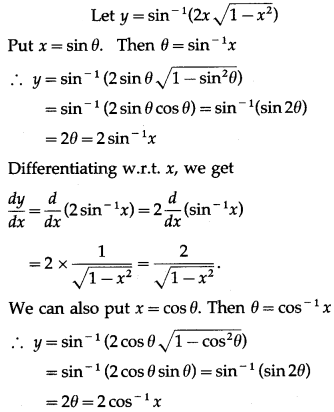 Maharashtra Board 12th Maths Solutions Chapter 1 Differentiation Ex 1.2 73