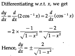 Maharashtra Board 12th Maths Solutions Chapter 1 Differentiation Ex 1.2 74