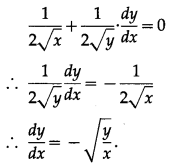 Maharashtra Board 12th Maths Solutions Chapter 1 Differentiation Ex 1.3 Q3 (i)