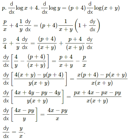 Maharashtra Board 12th Maths Solutions Chapter 1 Differentiation Ex 1.3 Q4 (ii)