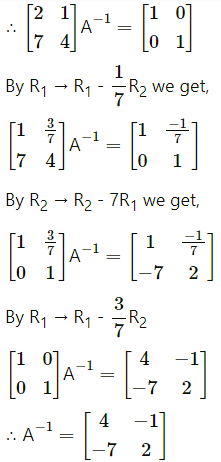 Maharashtra Board 12th Maths Solutions Chapter 2 Matrices Miscellaneous Exercise 2A 11