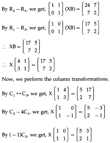 Maharashtra Board 12th Maths Solutions Chapter 2 Matrices Miscellaneous Exercise 2A 40