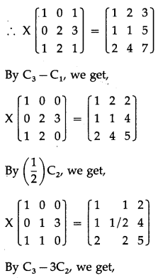 Maharashtra Board 12th Maths Solutions Chapter 2 Matrices Miscellaneous Exercise 2A 55