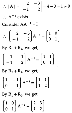 Maharashtra Board 12th Maths Solutions Chapter 2 Matrics Ex 2.2 14