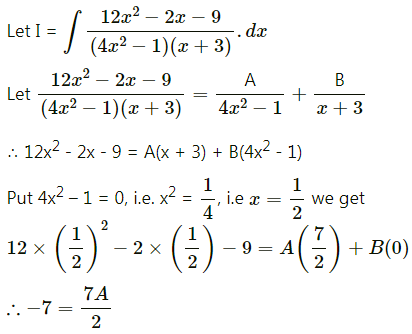 Maharashtra Board 12th Maths Solutions Chapter 3 Indefinite Integration Ex 3.4 Q7