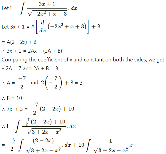 Maharashtra Board 12th Maths Solutions Chapter 3 Indefinite Integration Miscellaneous Exercise 3 III Q11