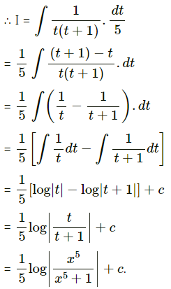 Maharashtra Board 12th Maths Solutions Chapter 3 Indefinite Integration Miscellaneous Exercise 3 III Q18.1