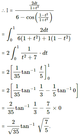 Maharashtra Board 12th Maths Solutions Chapter 4 Definite Integration Miscellaneous Exercise 4 III Q2.1