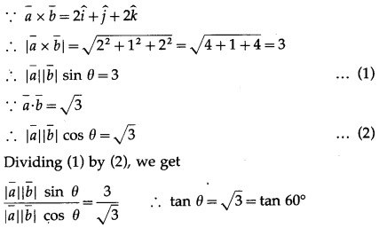 Maharashtra Board 12th Maths Solutions Chapter 5 Vectors Ex 5.4 3