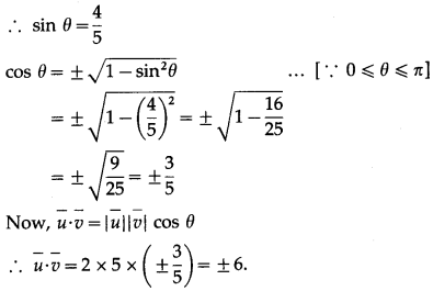 Maharashtra Board 12th Maths Solutions Chapter 5 Vectors Ex 5.4 6