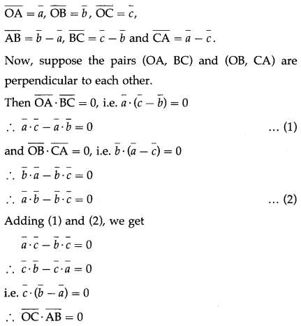 Maharashtra Board 12th Maths Solutions Chapter 5 Vectors Miscellaneous Exercise 5 88