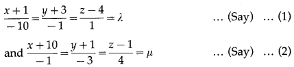 Maharashtra Board 12th Maths Solutions Chapter 6 Line and Plane Ex 6.1 10