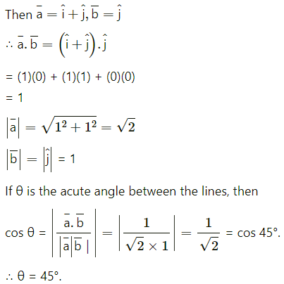 Maharashtra Board 12th Maths Solutions Chapter 6 Line and Plane Miscellaneous Exercise 6A 11