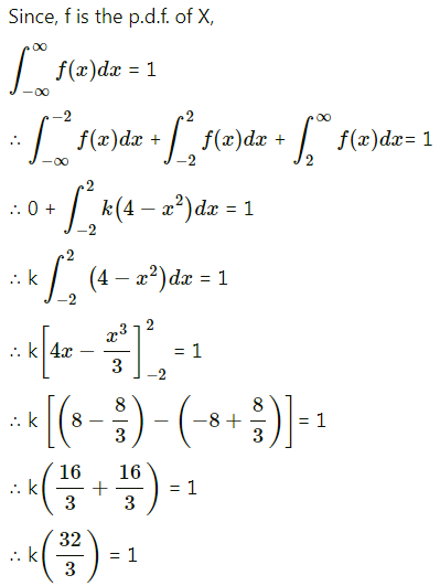 Maharashtra Board 12th Maths Solutions Chapter 7 Probability Distributions Miscellaneous Exercise 7 II Q13.4