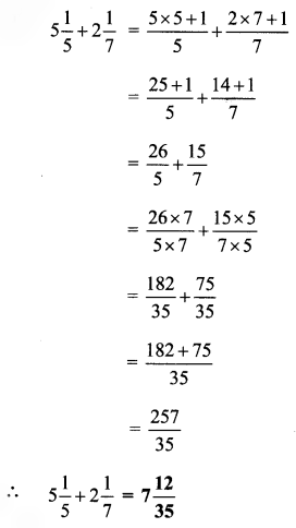 Maharashtra Board Class 6 Maths Solutions Chapter 4 Operations on Fractions Practice Set 10 3