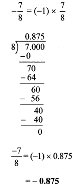 Maharashtra Board Class 7 Maths Solutions Chapter 5 Operations on Rational Numbers Practice Set 24 2