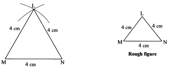 Maharashtra Board Class 7 Maths Solutions Chapter 1 Geometrical Constructions Practice Set 2 6