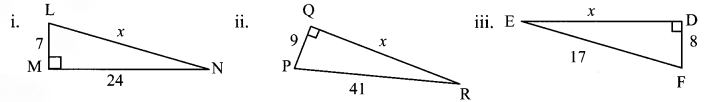 Maharashtra Board Class 7 Maths Solutions Chapter 13 Pythagoras' Theorem Practice Set 48 1