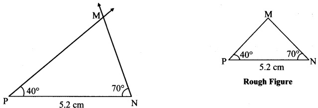 Maharashtra Board Class 7 Maths Solutions Chapter 1 Geometrical Constructions Practice Set 4 2