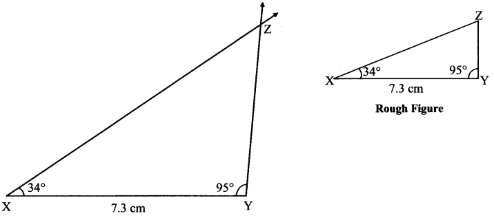 Maharashtra Board Class 7 Maths Solutions Chapter 1 Geometrical Constructions Practice Set 4 4