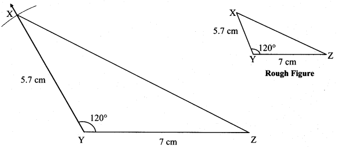 Maharashtra Board Class 7 Maths Solutions Chapter 1 Geometrical Constructions Practice Set 5 6