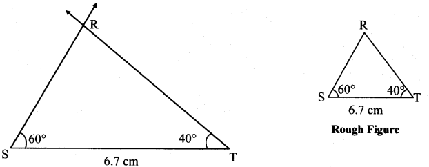 Maharashtra Board Class 7 Maths Solutions Chapter 1 Geometrical Constructions Practice Set 5 7