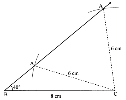 Maharashtra Board Class 7 Maths Solutions Chapter 1 Geometrical Constructions Practice Set 6 3