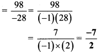 Maharashtra Board Class 7 Maths Solutions Chapter 2 Multiplication and Division of Integers Practice Set 9 2