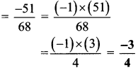 Maharashtra Board Class 7 Maths Solutions Chapter 2 Multiplication and Division of Integers Practice Set 9 3