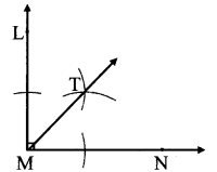 Maharashtra Board Class 7 Maths Solutions Chapter 1 Geometrical Constructions Practice Set 1 6