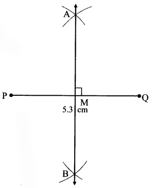 Maharashtra Board Class 7 Maths Solutions Chapter 1 Geometrical Constructions Practice Set 1 1