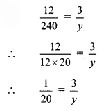 Maharashtra Board Class 8 Maths Solutions Chapter 7 Variation Practice Set 7.1 1