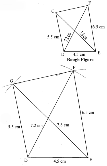 Maharashtra Board Class 8 Maths Solutions Chapter 8 Quadrilateral Constructions and Types Practice Set 8.1 2