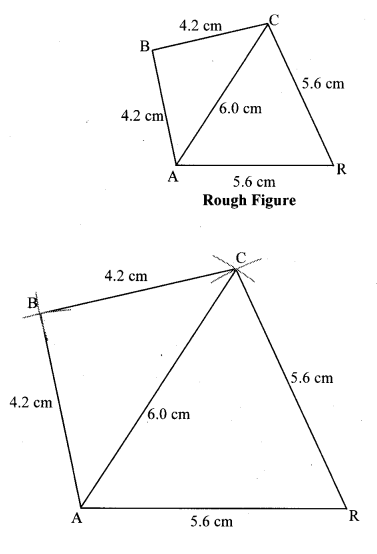 Maharashtra Board Class 8 Maths Solutions Chapter 8 Quadrilateral Constructions and Types Practice Set 8.3 6