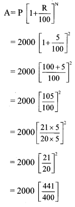 Maharashtra Board Class 8 Maths Solutions Chapter 14 Compound Interest Practice Set 14.1 1