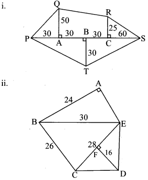 Maharashtra Board Class 8 Maths Solutions Chapter 15 Area Practice Set 15.5 1