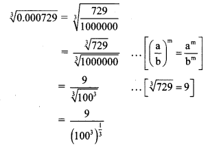 Maharashtra Board Class 8 Maths Solutions Chapter 3 Indices and Cube Root Practice Set 3.3 9